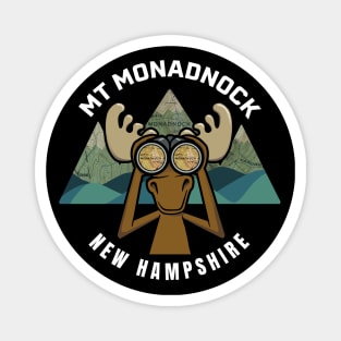 Mt Monadnock Moose Binoculars - Dark Shirts Magnet